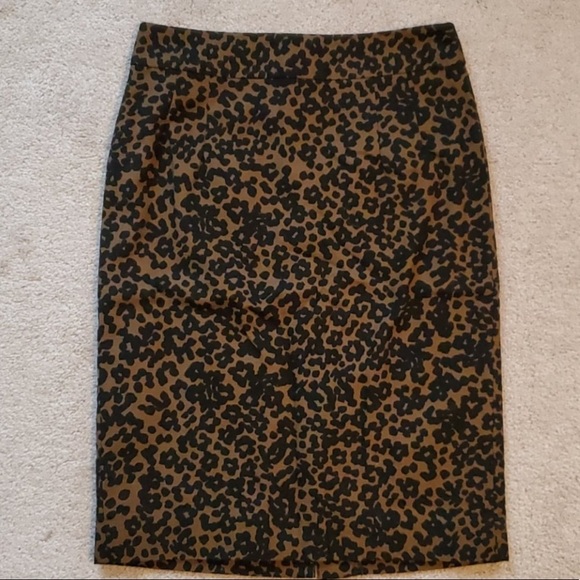 Banana Republic Pencil Skirt Cheetah Animal Print 10 - Picture 14 of 14